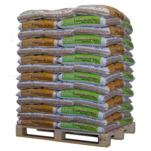 Granulés de bois – palette de 70 sacs de 15 kg